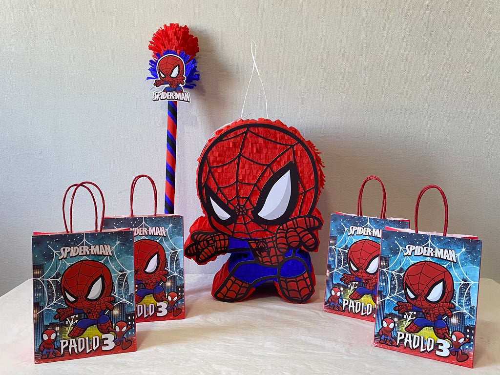 PIÑATA SPIDERMAN - BEBE 40CM PREMIUM