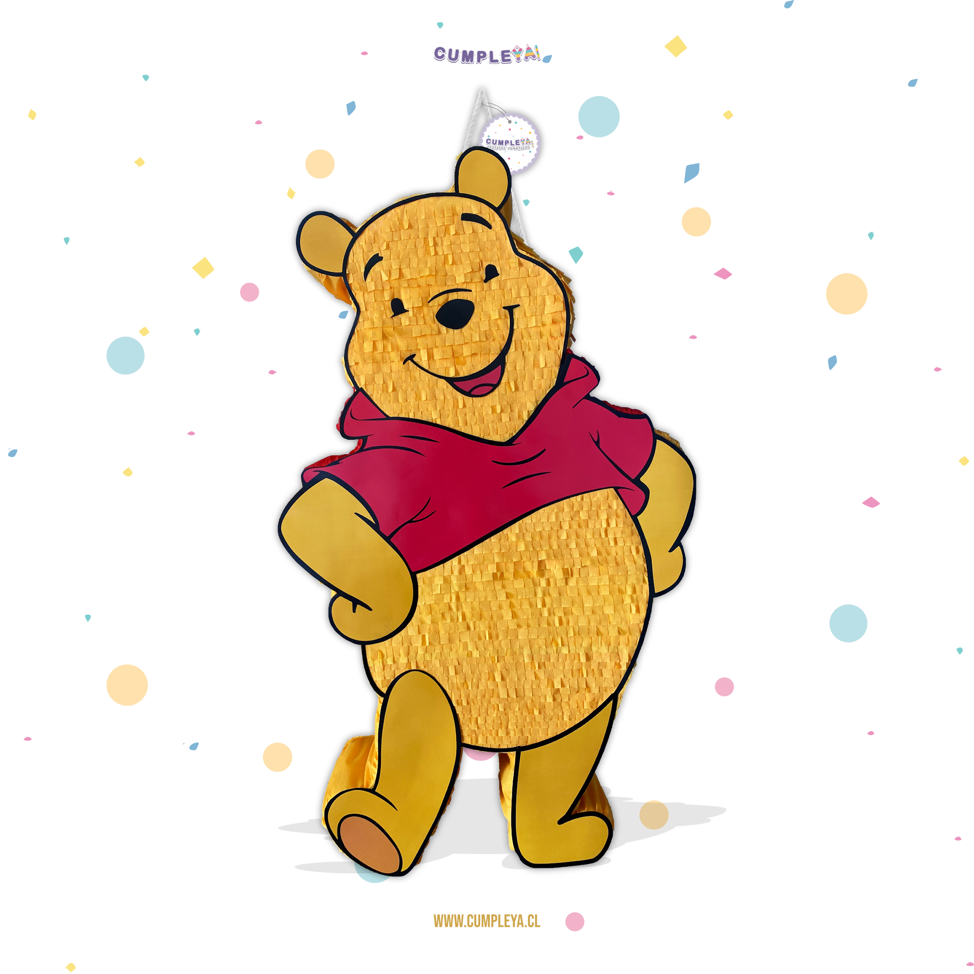 PIÑATA WINNIE POOH 60CM PREMIUM