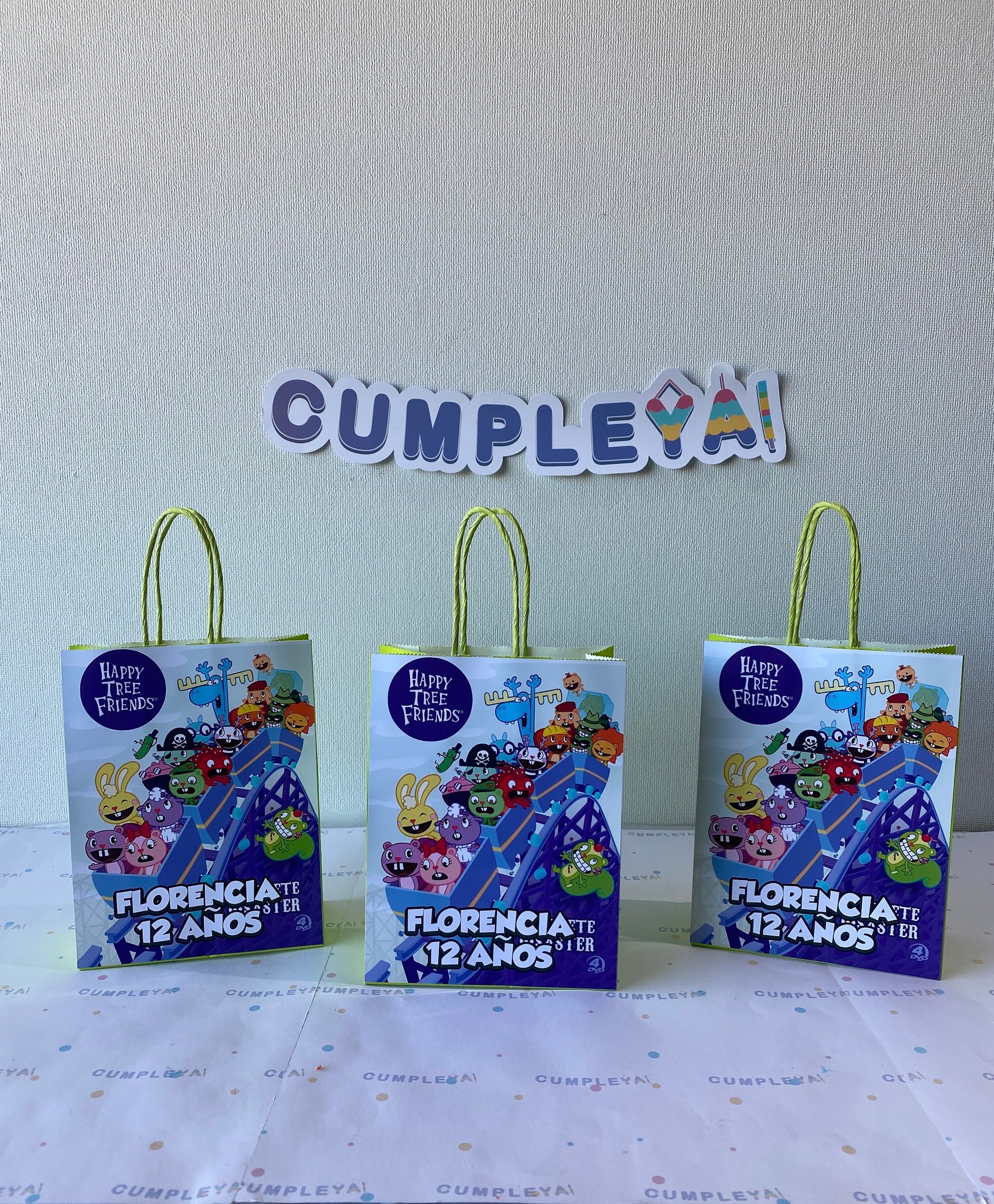 BOLSA SORPRESA 16 × 21 × 8 CM HAPPY TREE FRIENDS