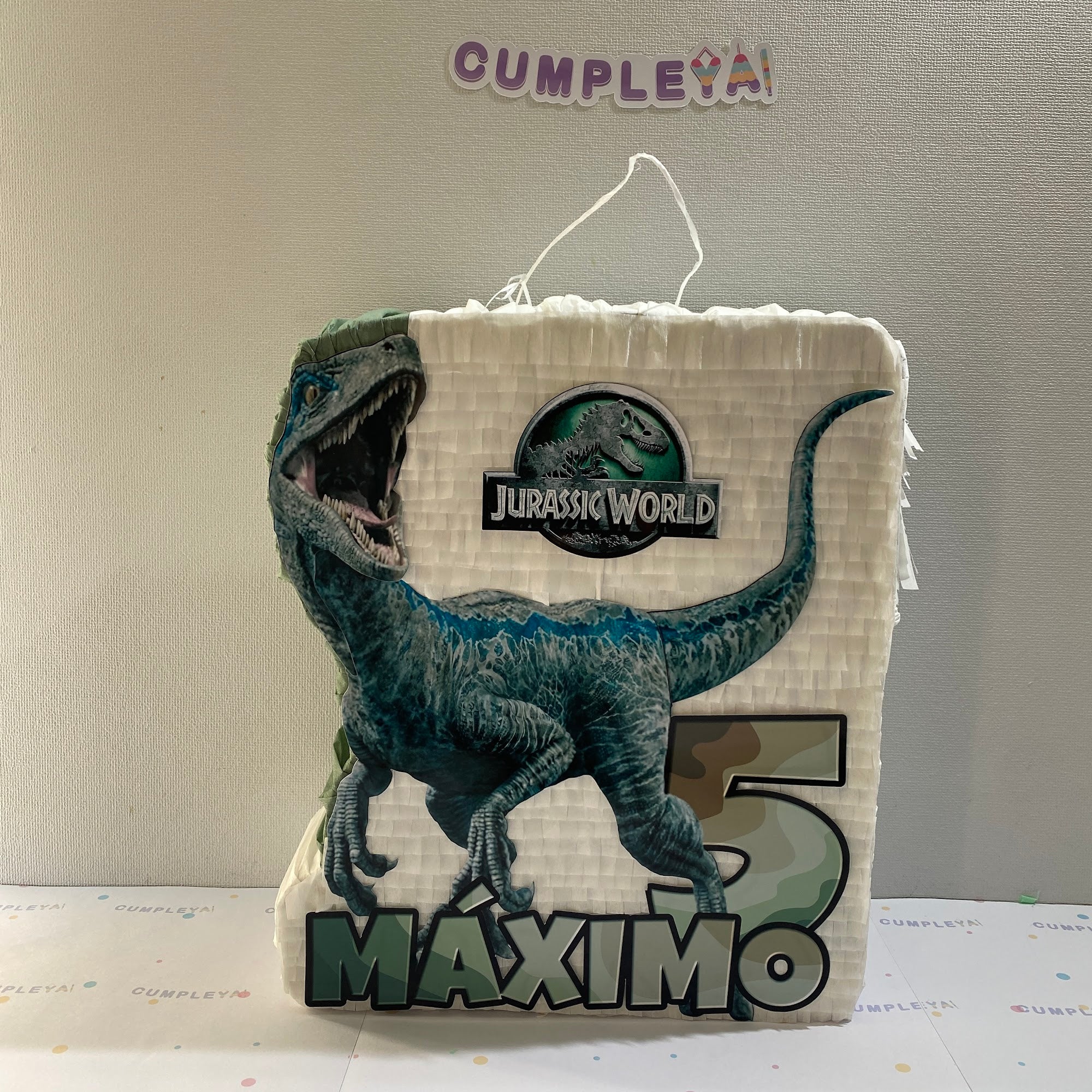 PIÑATA VELOCIRAPTOR 40CM PREMIUM