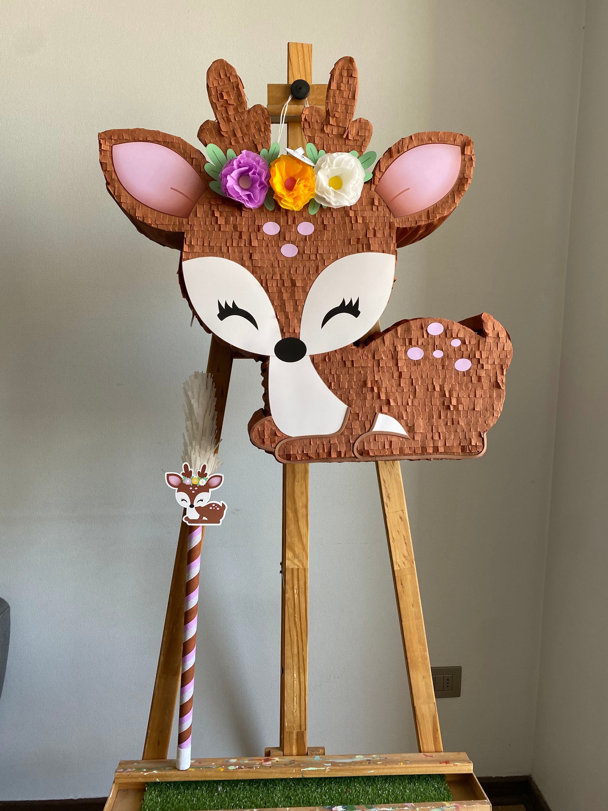 PIÑATA CIERVO 60CM PREMIUM