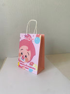 BOLSA SORPRESA 16 × 21 × 8 CM PLIM PLIM ROSADO