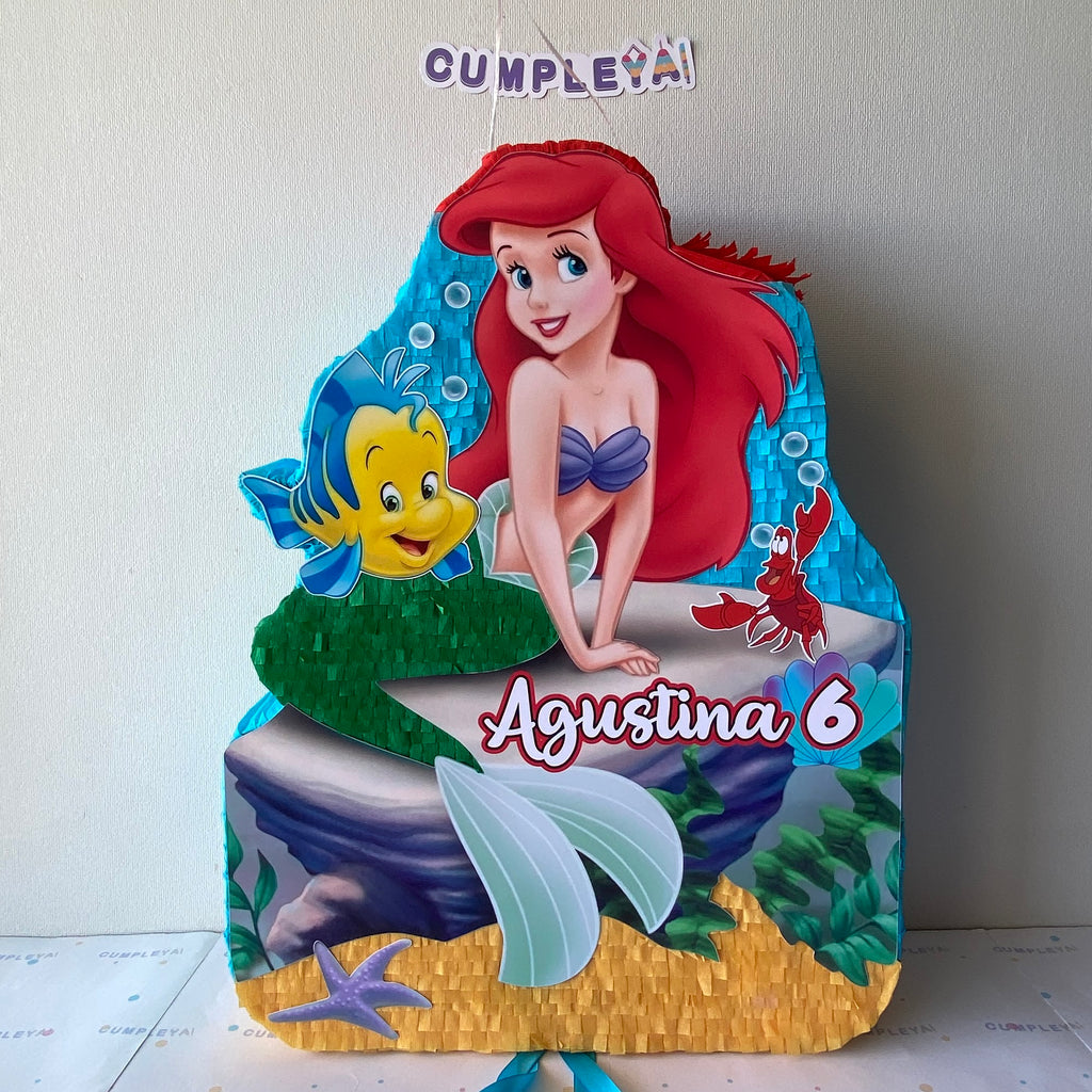 PIÑATA ARIEL 60CM PREMIUM