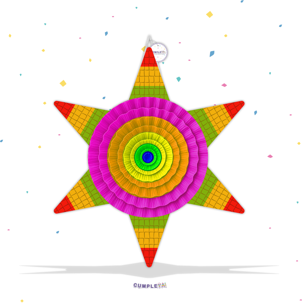 PIÑATA PIÑATA DE PICOS 40CM PREMIUM