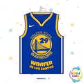 PIÑATA 40 CM CAMISA GOLDEN STATE