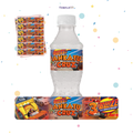 STICKER PARA BOTELLA 12 U BLAZE AND THE MONSTER MACHINES