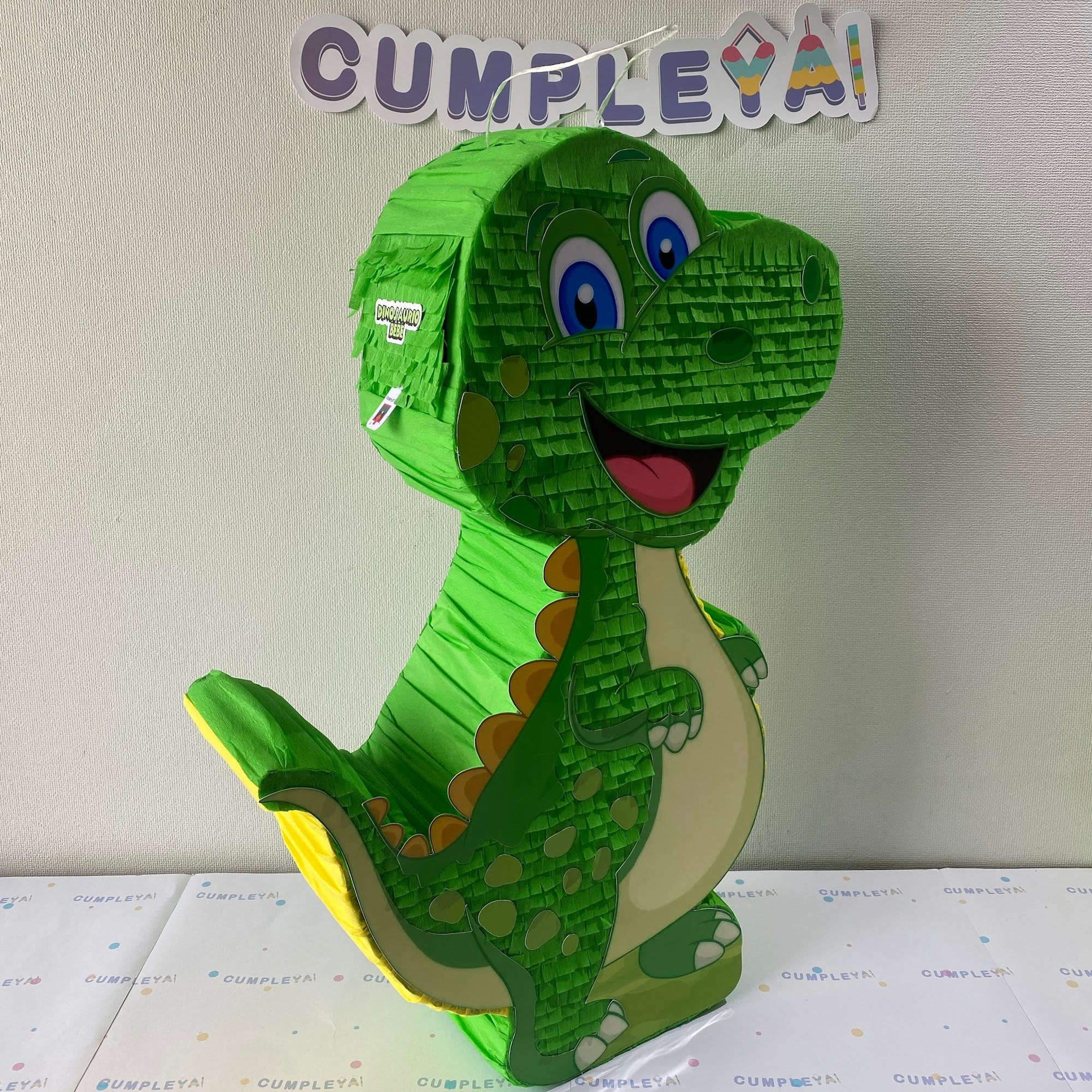 PIÑATA DINOSAURIO BEBE 60CM PREMIUM