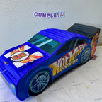 PIÑATA 60 CM AUTO HOT WHEELS AZUL