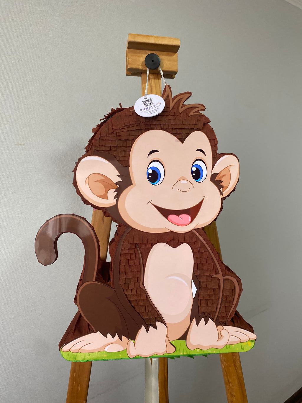 PIÑATA MONITO 40CM PREMIUM