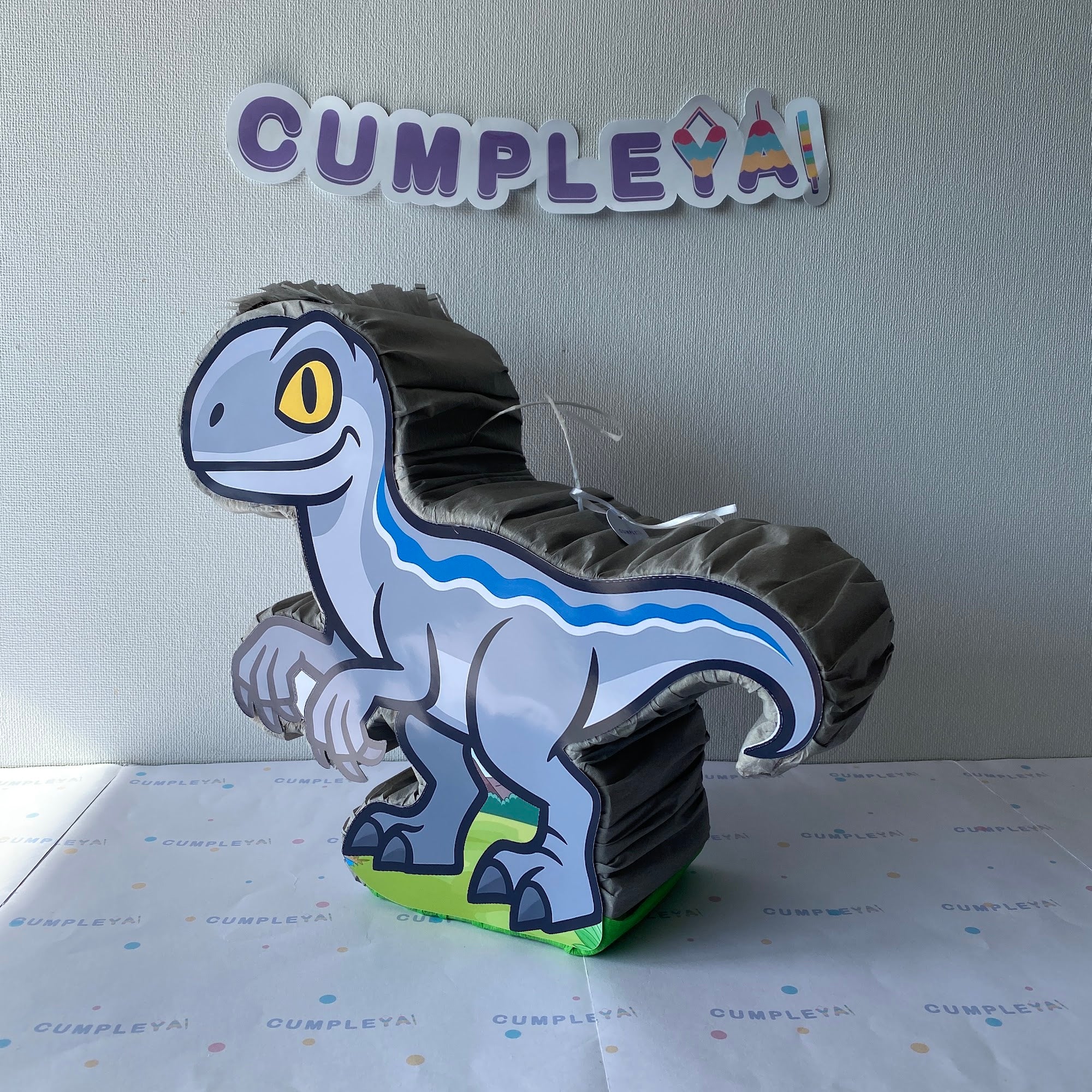 PIÑATA 40 CM VELOCIRRÁPTOR BLUE BEBÉ