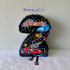 PIÑATA 40 CM PIÑATA NUMERO 2 DE AUTOS