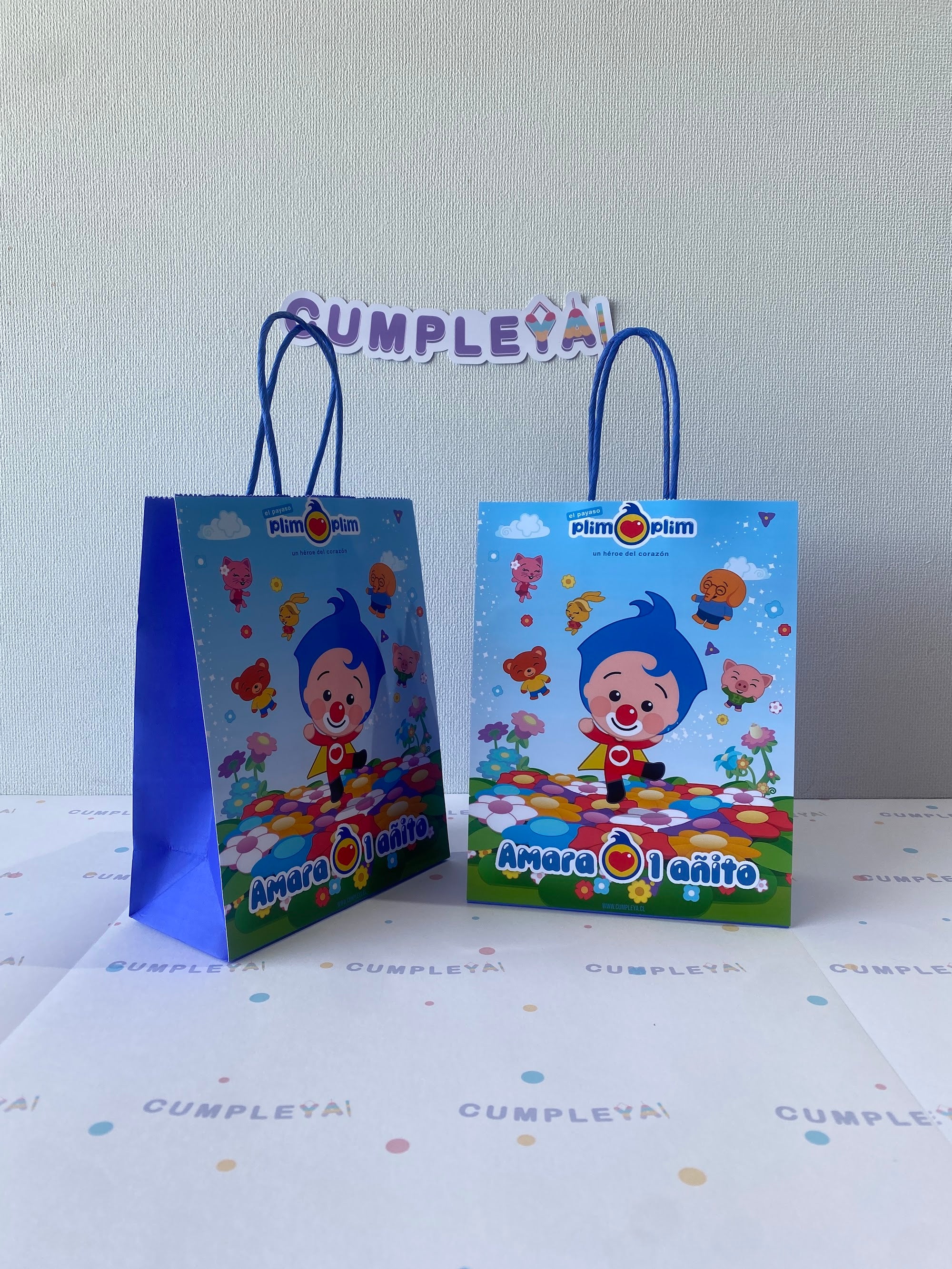 BOLSA SORPRESA 16 × 21 × 8 CM PLIM PLIM Y SUS AMIGOS