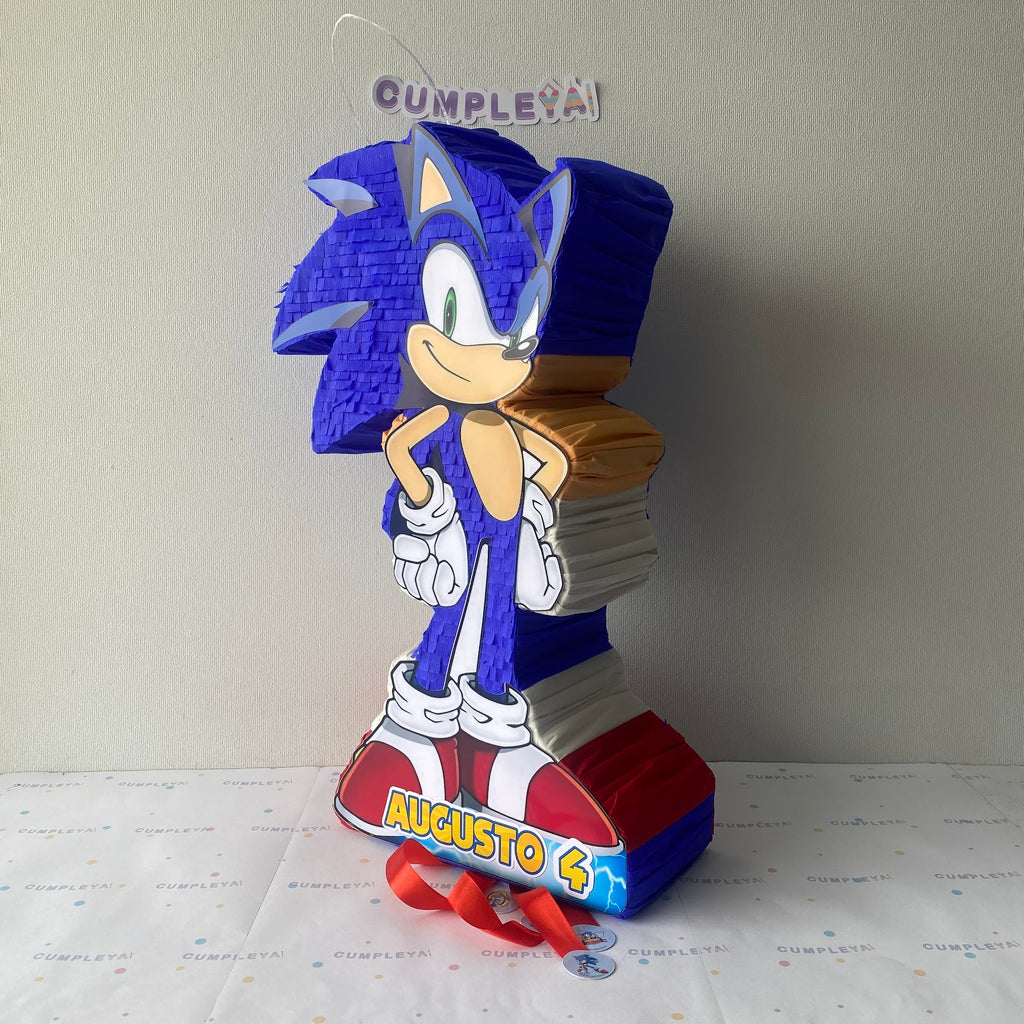 PIÑATA SONIC 60CM PREMIUM