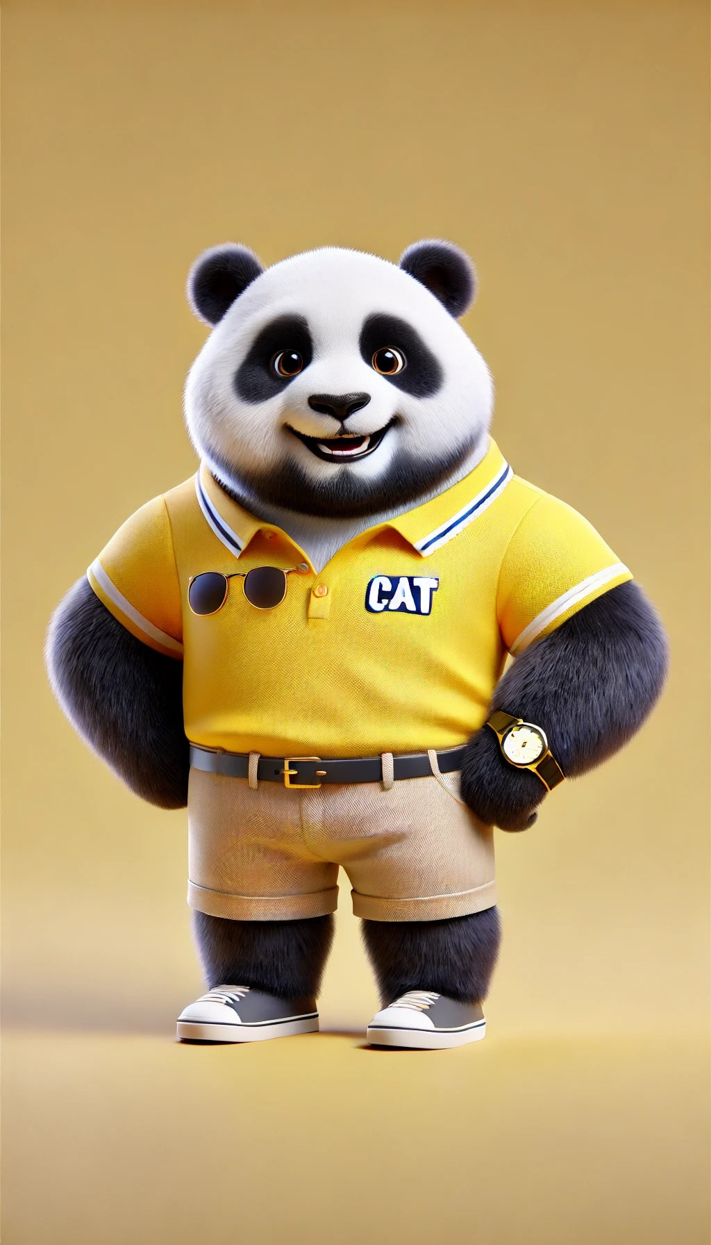 PIÑATA OSITO PANDA PERSONALIZADO 60CM PREMIUM