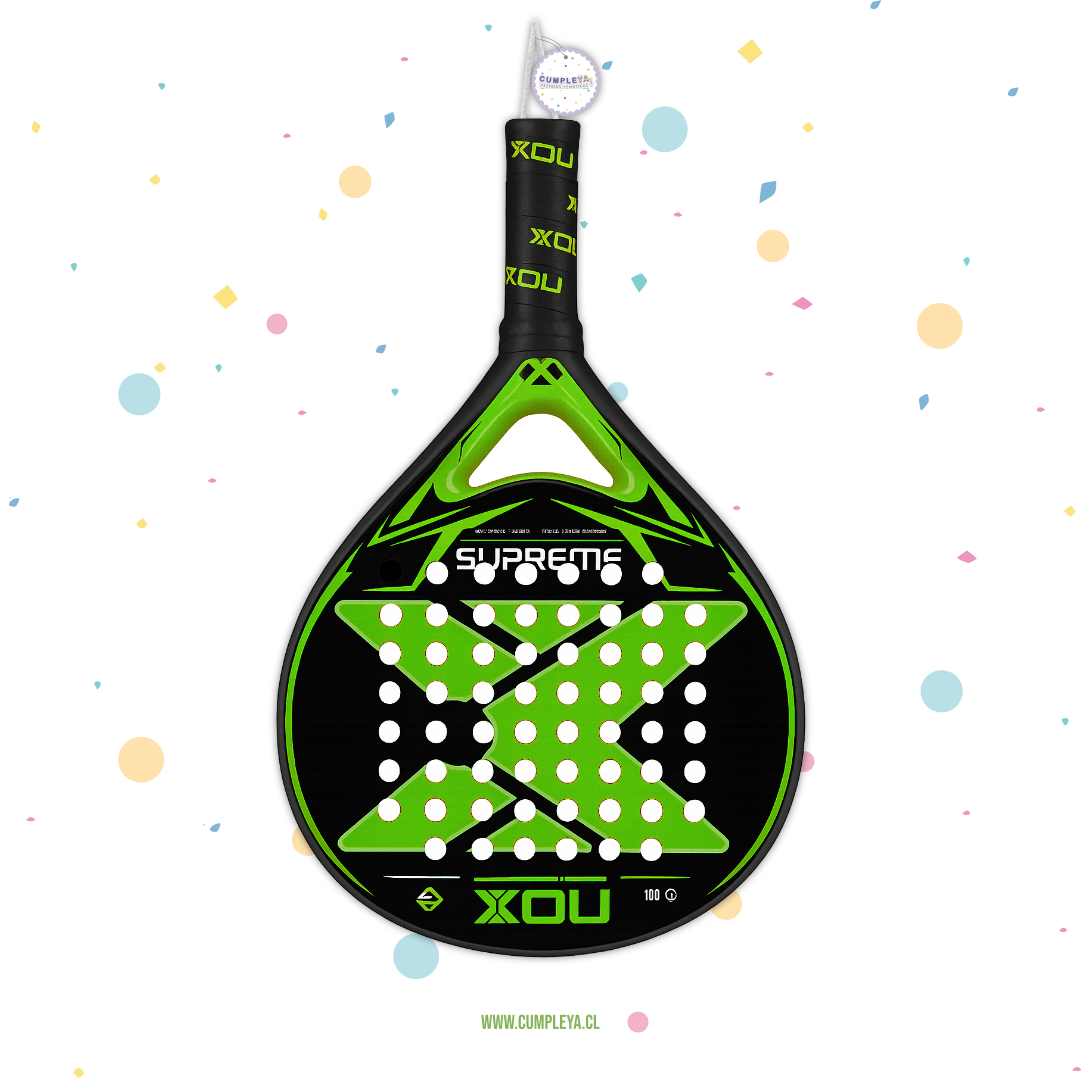 PIÑATA 40 CM PALA PADEL VERDE