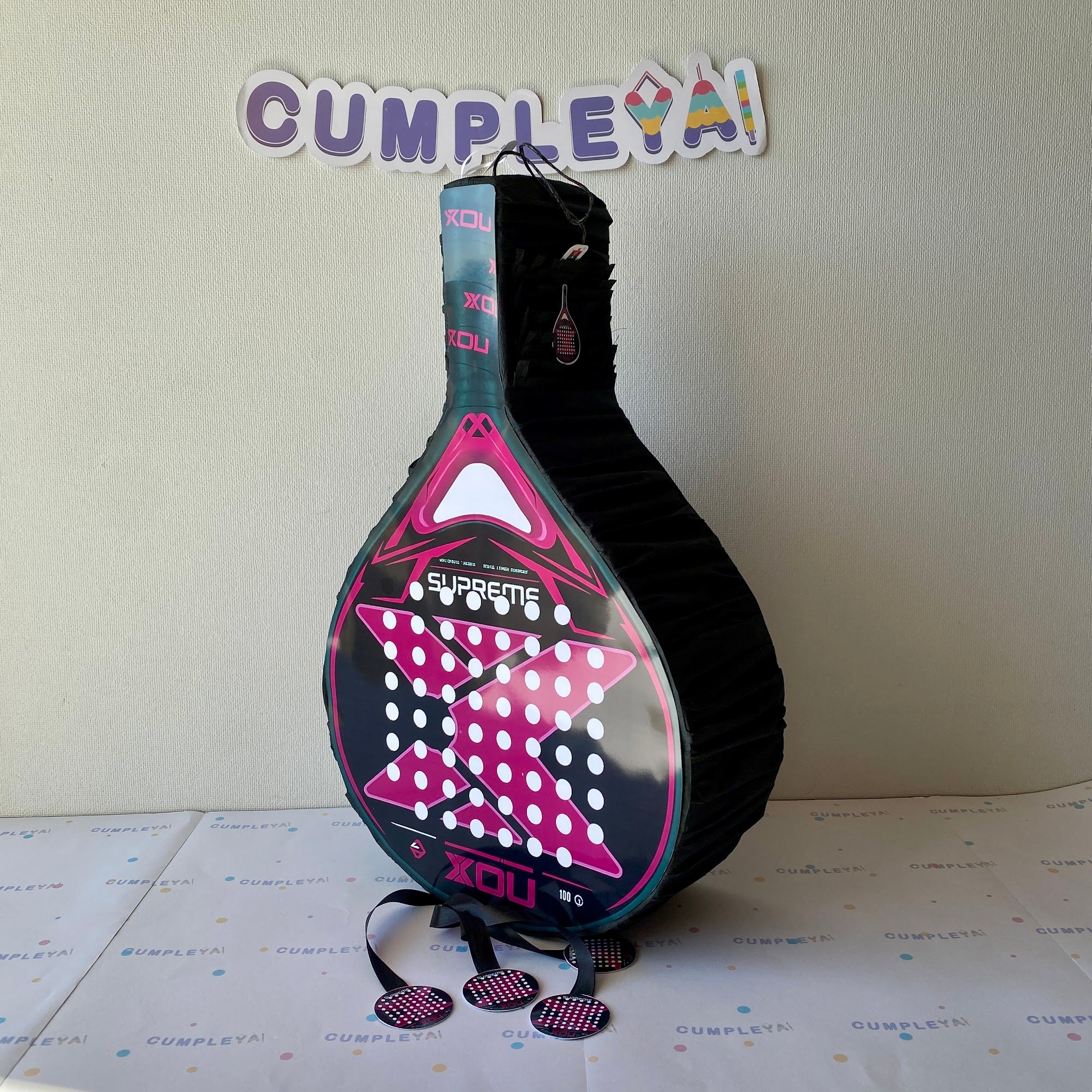 PIÑATA 40 CM PALA PADEL