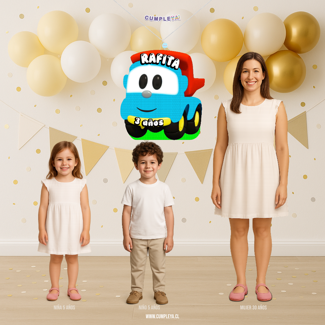 PIÑATA LEO EL CAMIÓN 60CM PREMIUM