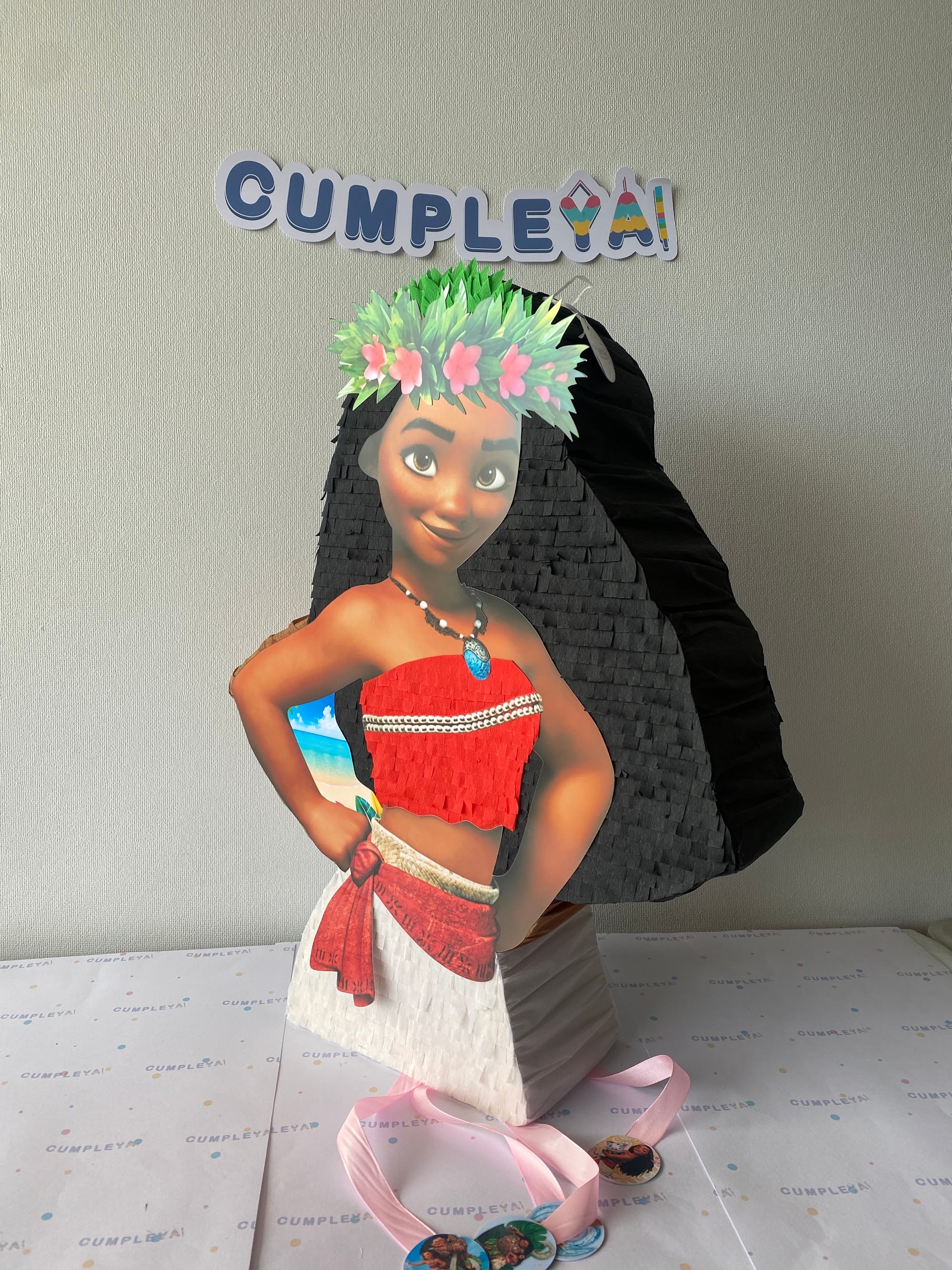 PIÑATA MOANA ADULTA 60CM PREMIUM