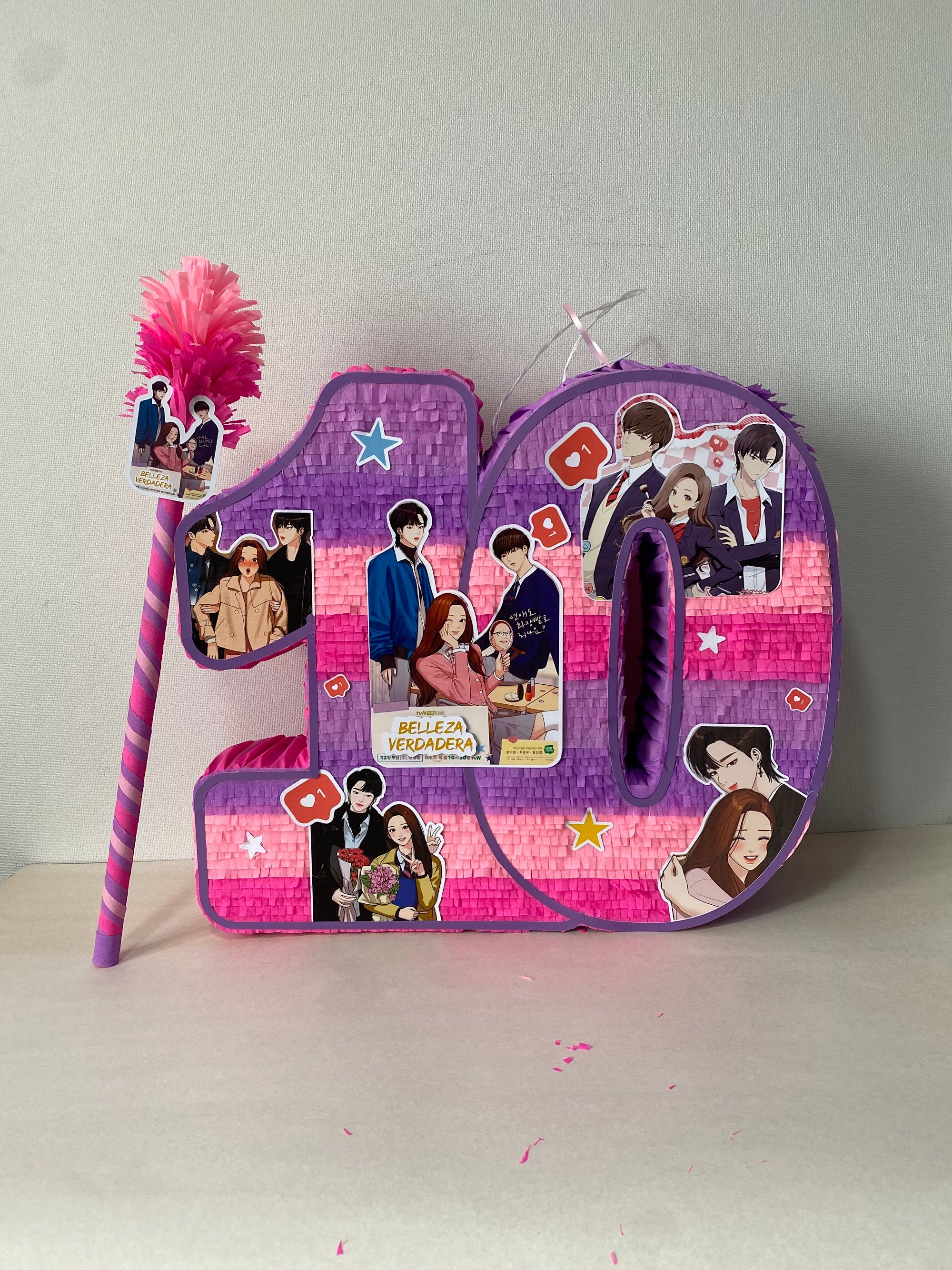 PIÑATA MI BELLEZA VERDADERA / TRUE BEAUTY 60CM PREMIUM