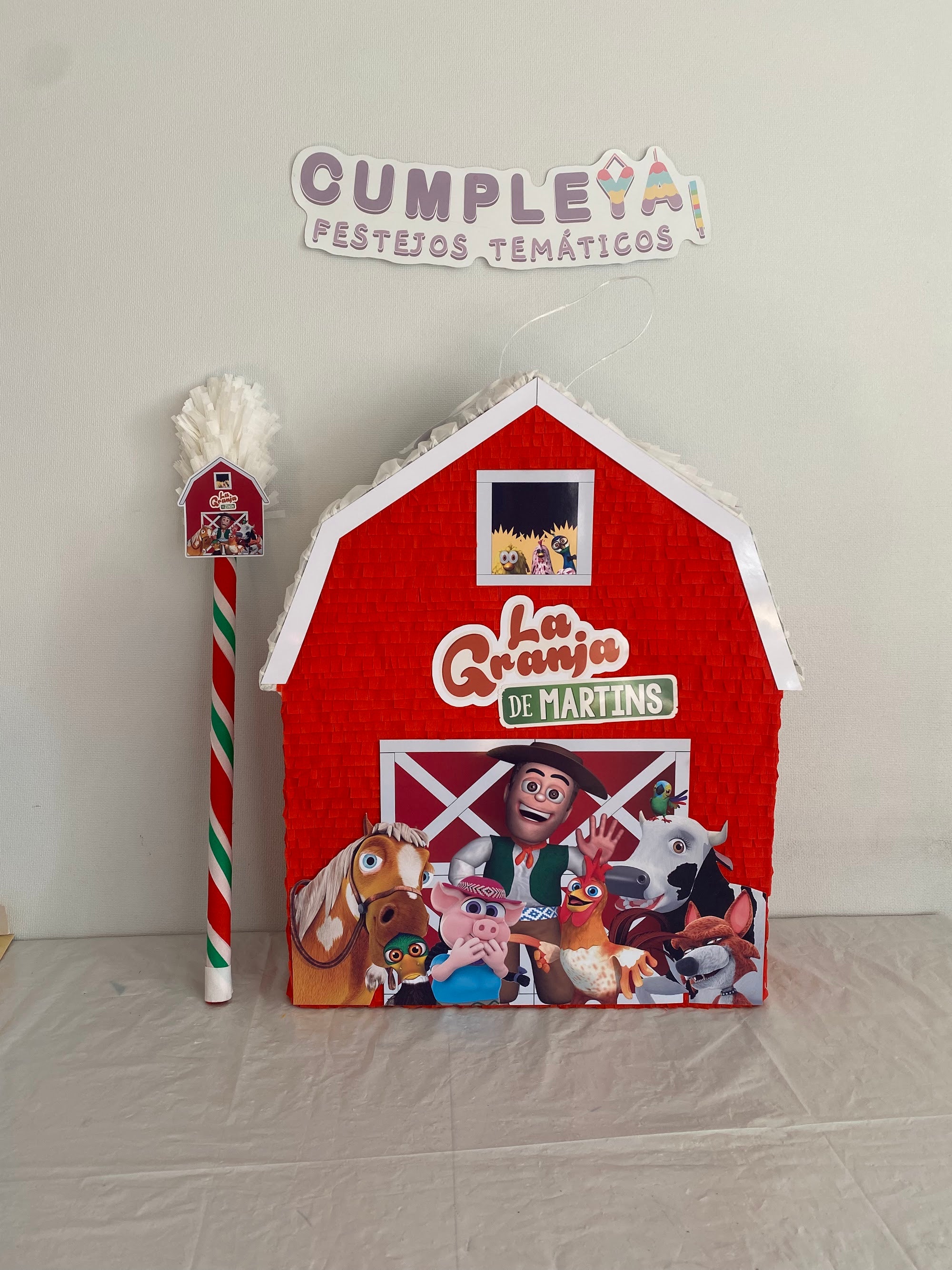 PIÑATA LA GRANJA DE ZENÓN 60CM PREMIUM