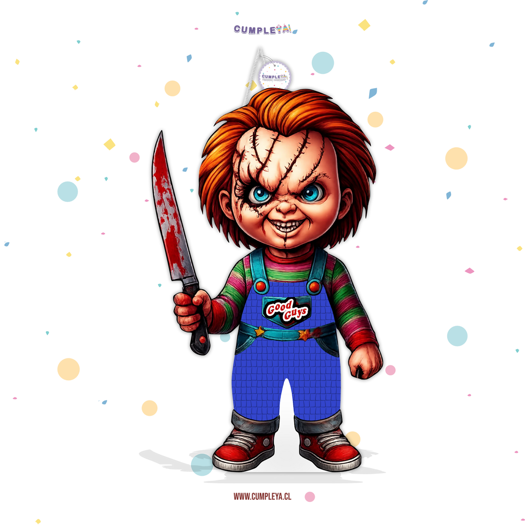 PIÑATA CHUKY 60CM PREMIUM