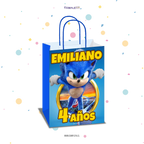 BOLSA SORPRESA 16 × 21 × 8 CM SONIC