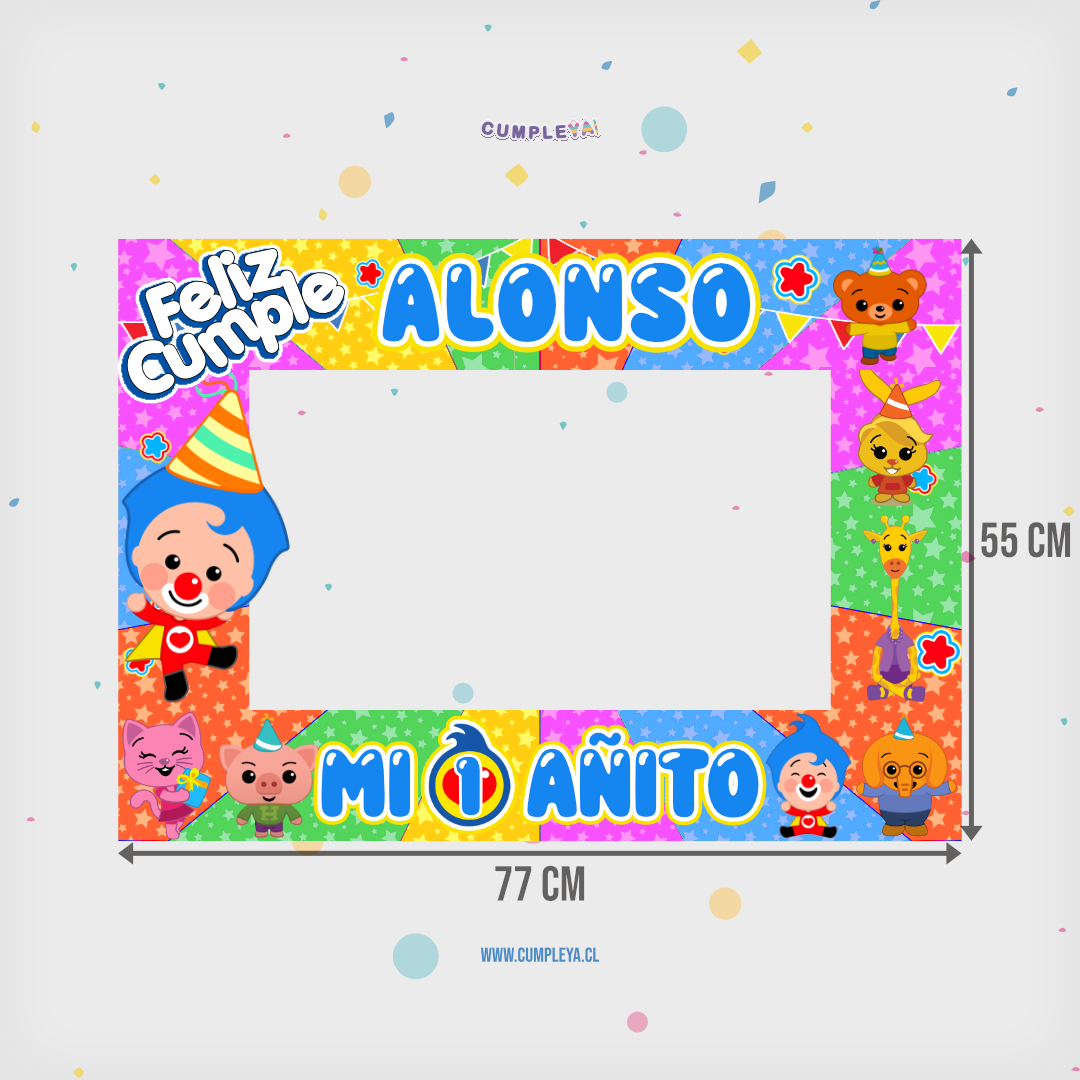 CUADRO SELFIE PLIM PLIM 77X55CM