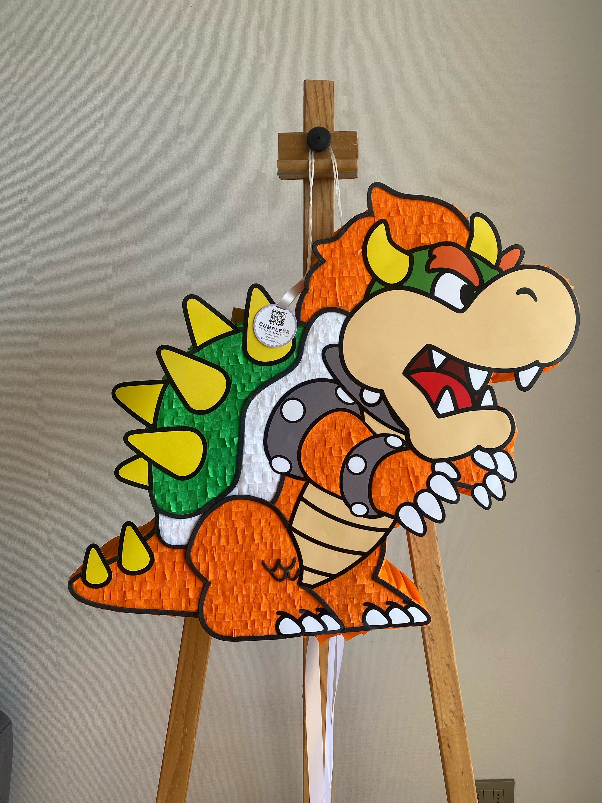 PIÑATA BOWSER DE MARIO BROS 60CM PREMIUM