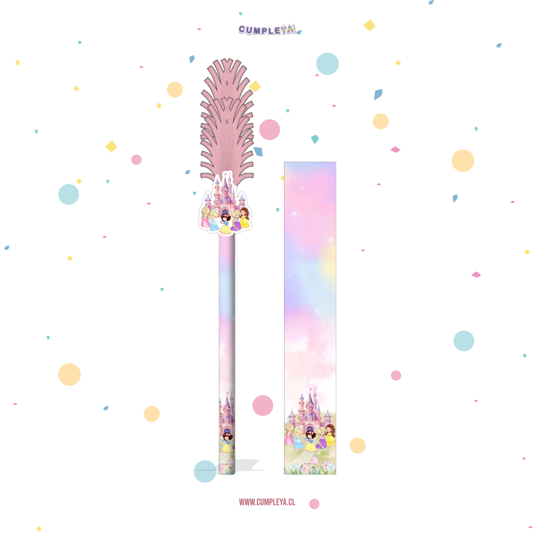 BASTÓN PRINCESAS BEBES PARA PIÑATA