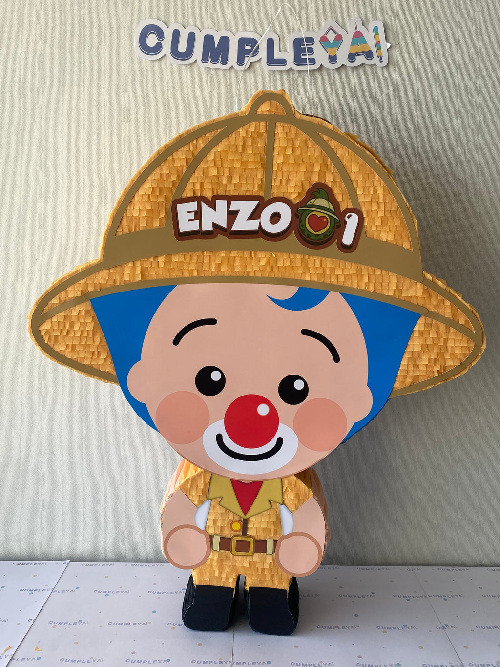 PIÑATA PLIM PLIM SAFARI 60CM PREMIUM