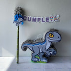 PIÑATA 40 CM VELOCIRRÁPTOR BLUE BEBÉ