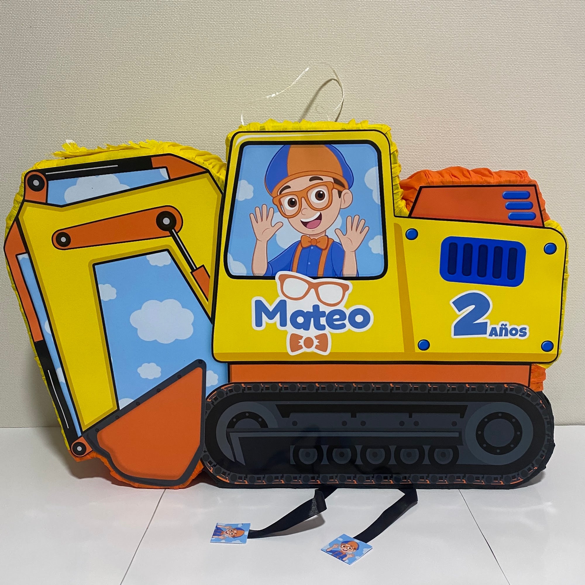PIÑATA 60 CM BLIPPI EXCAVADORA NIÑO