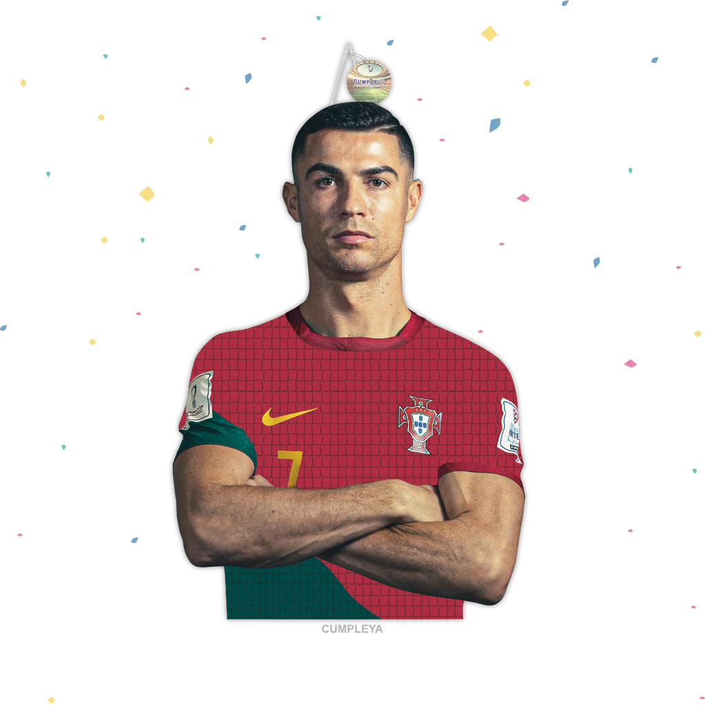 PIÑATA CRISTIANO RONALDO 60CM PREMIUM