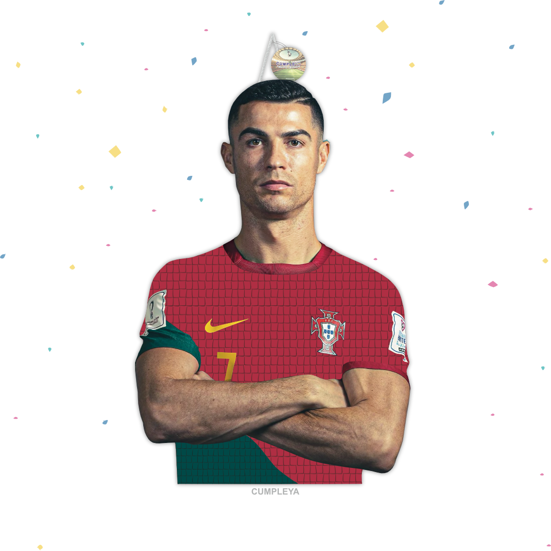 PIÑATA CRISTIANO RONALDO 60CM PREMIUM