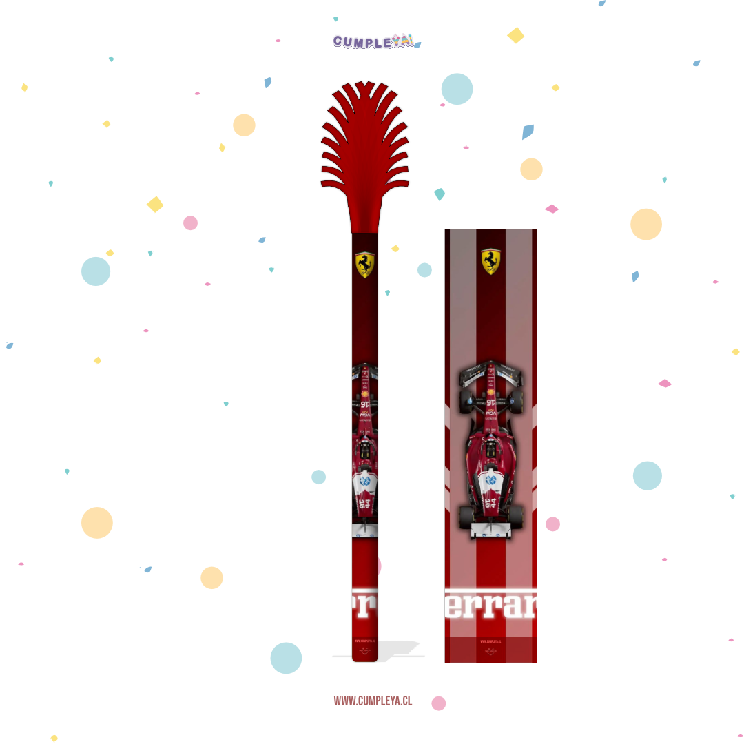 PALO PARA PIÑATA FERRARI