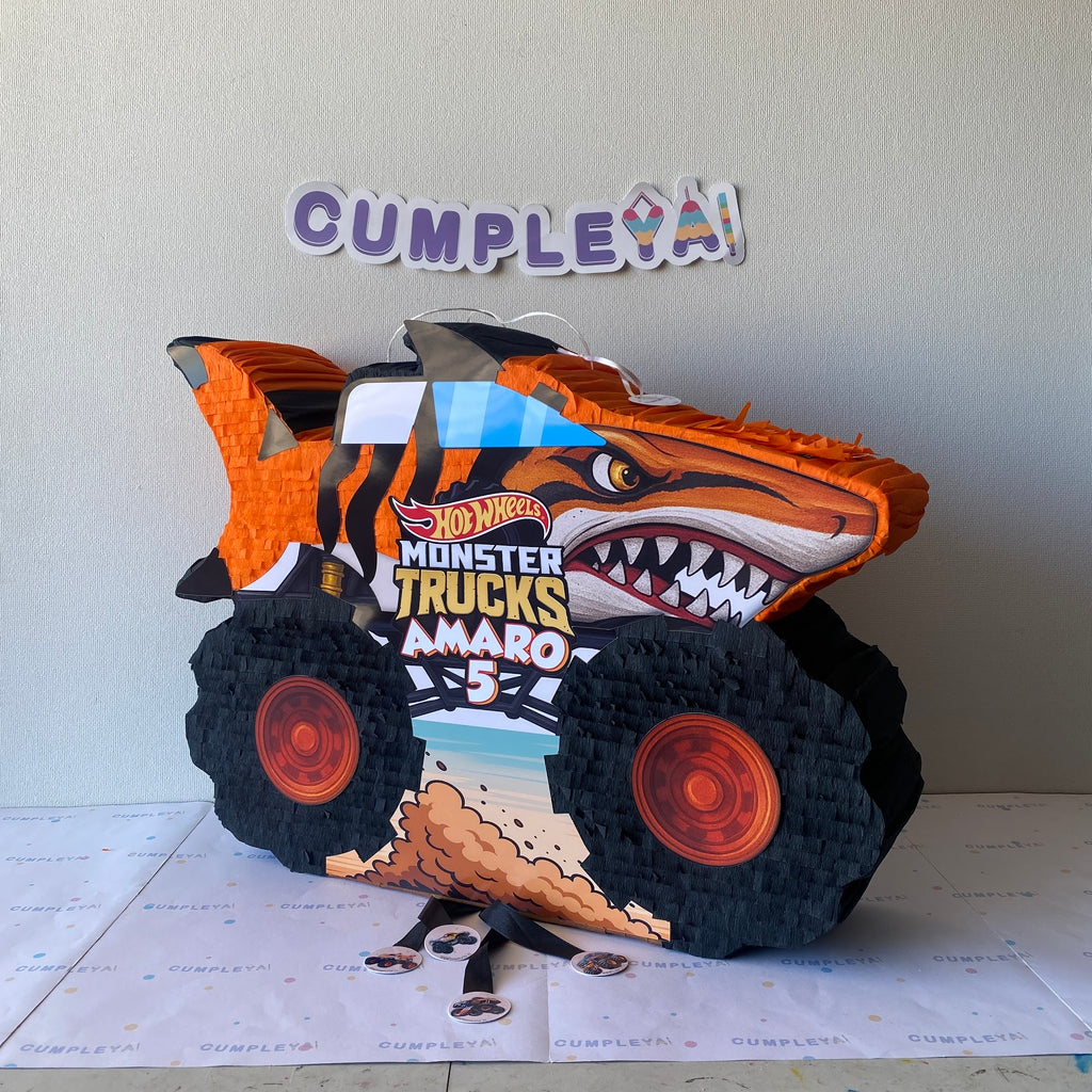 PIÑATA TIBURON TIGRE 60CM PREMIUM