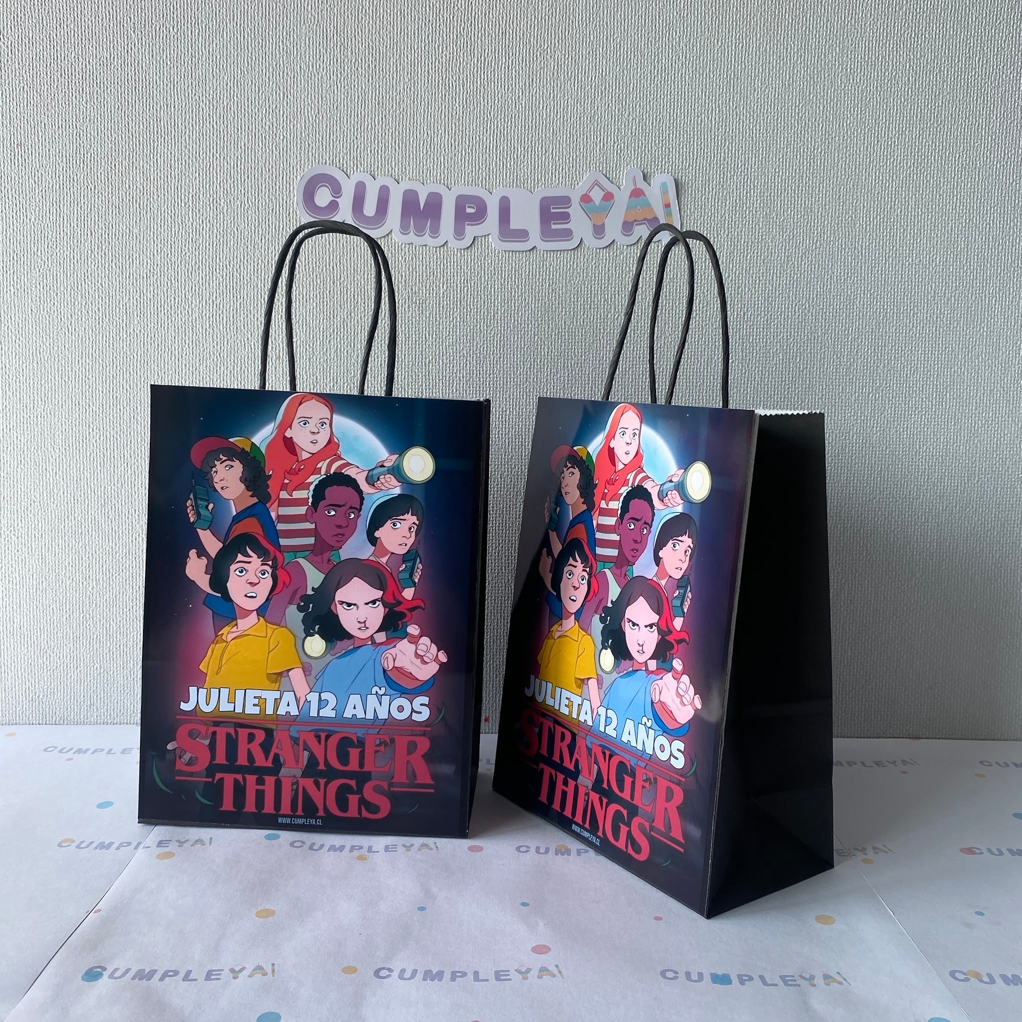 BOLSA SORPRESA 16 × 21 × 8 CM STRANGER THINGS ANIMADA