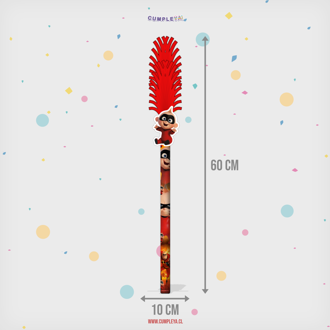 BASTÓN JACK LOS INCREIBLES PARA PIÑATA