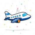 PIÑATA 60 CM AVION