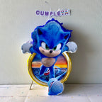 PIÑATA 40 CM SONIC EN ARO