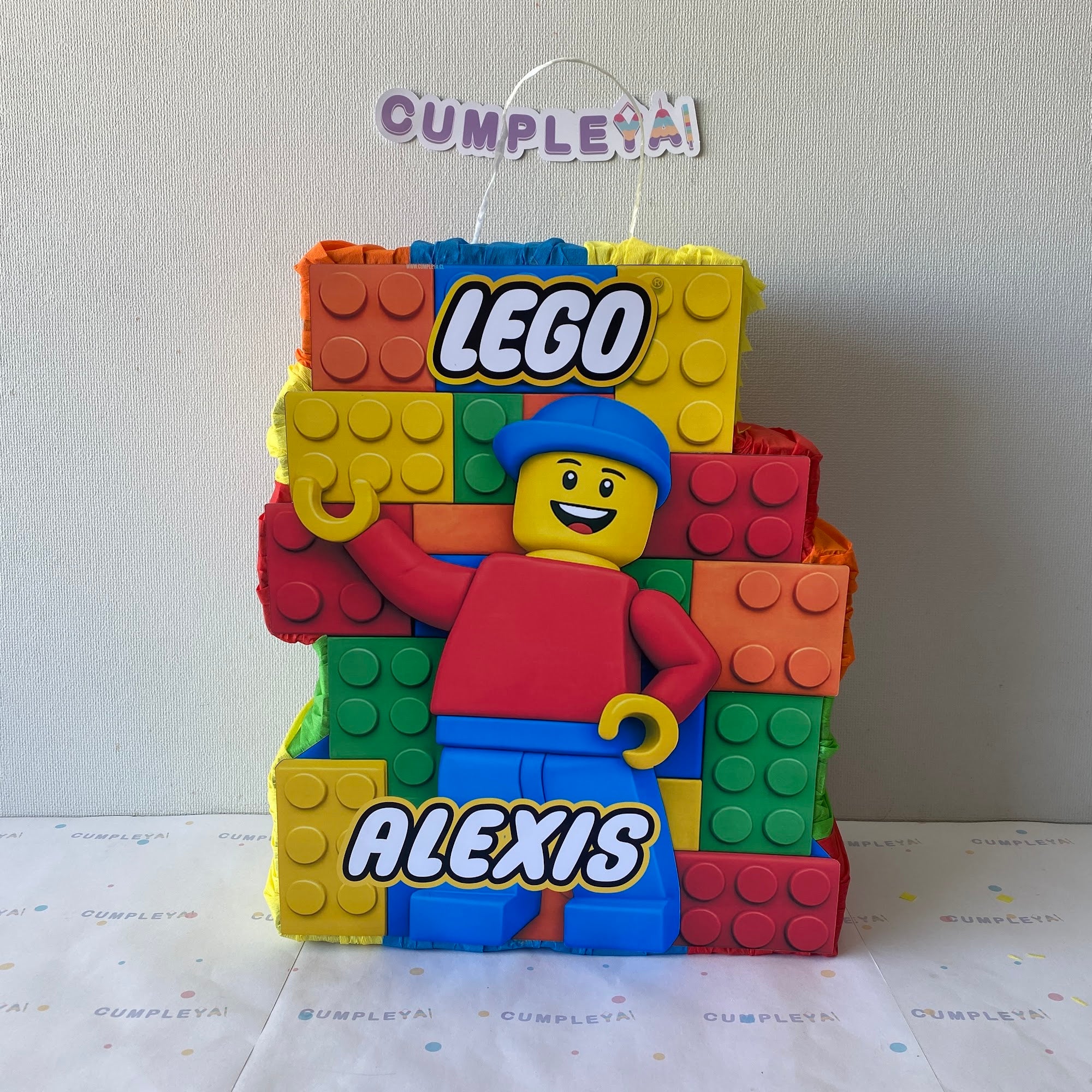 PIÑATA 40 CM LEGO