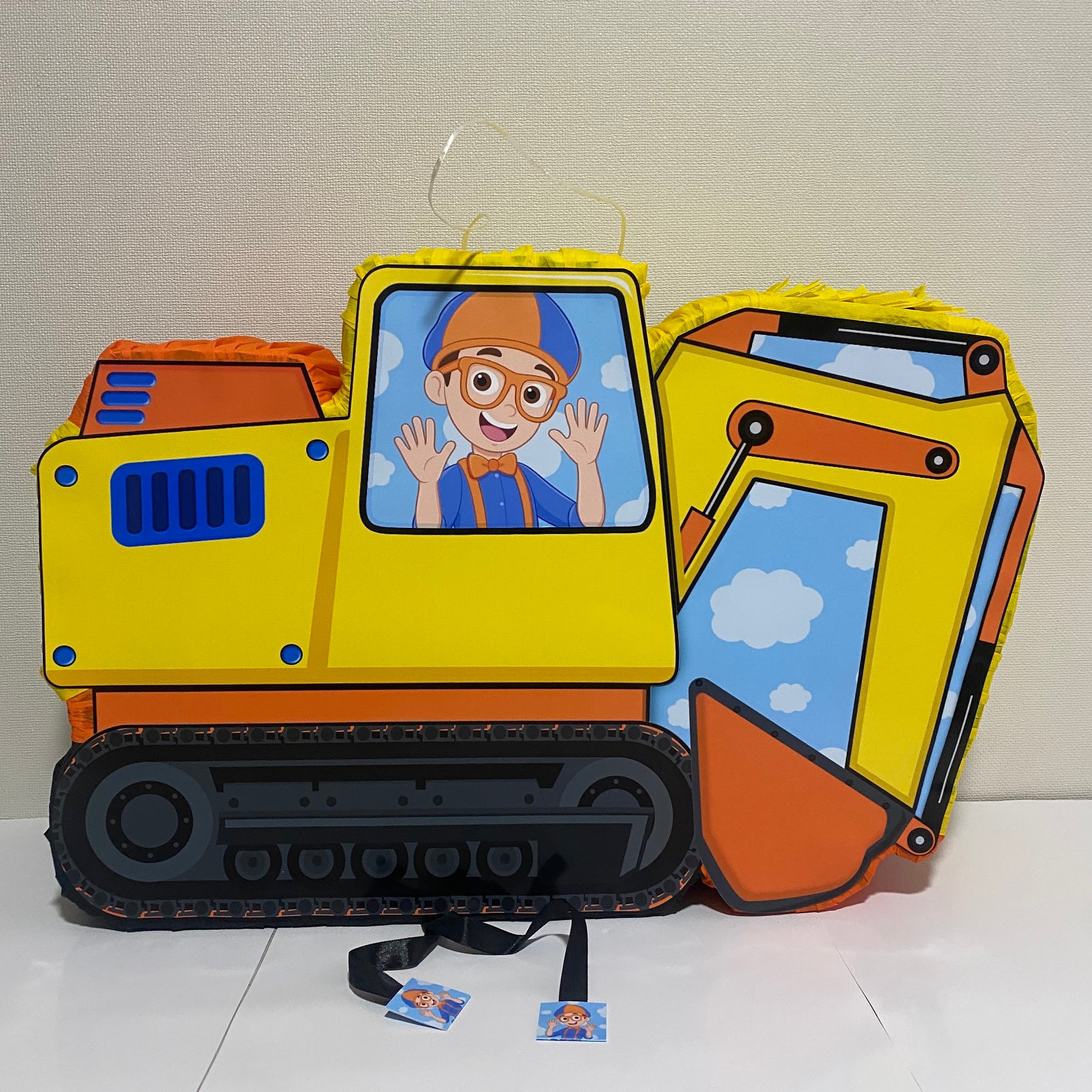 PIÑATA 60 CM BLIPPI EXCAVADORA NIÑO