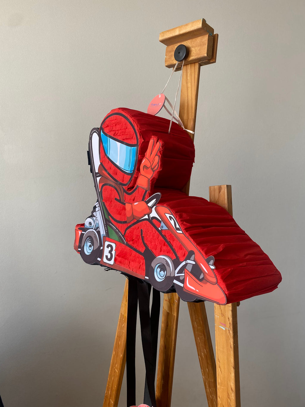 PIÑATA KARTING 40CM PREMIUM