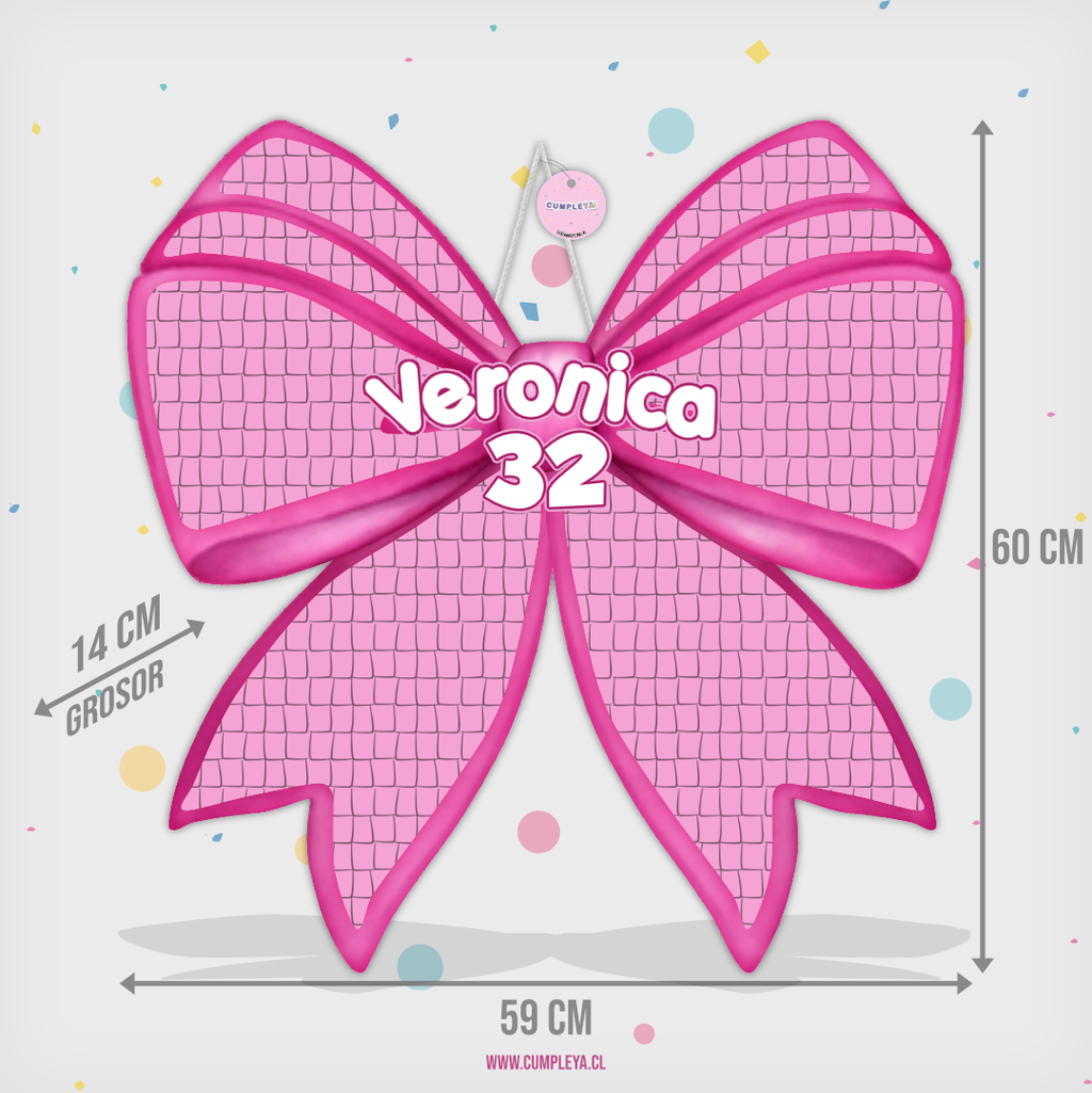 PIÑATA LAZO 60CM PREMIUM