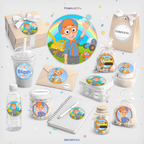 30 STICKER CIRCULARES 5 X 5 CM BLIPPI