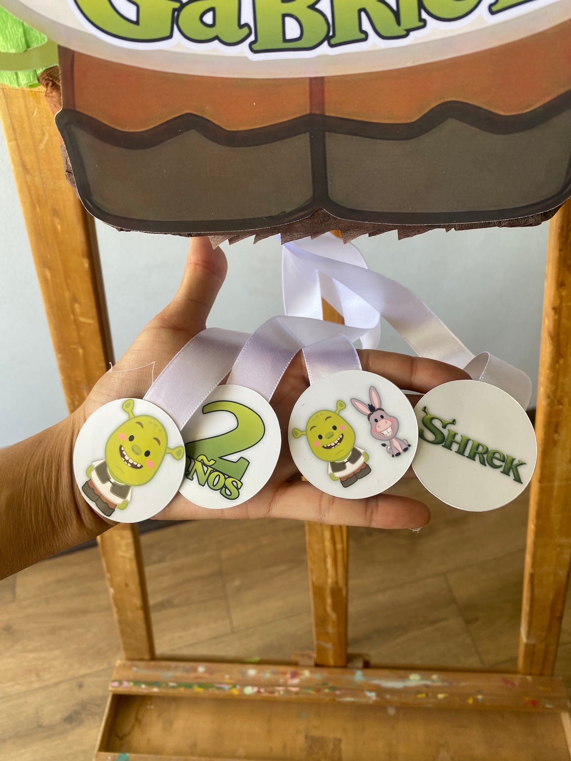 PIÑATA SHREK NIÑO 40CM PREMIUM