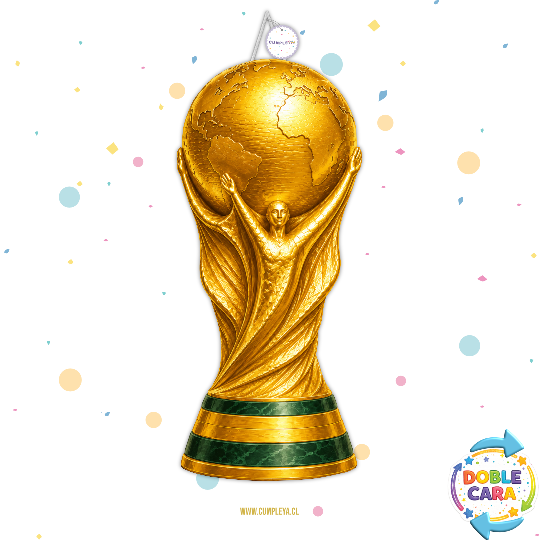 PIÑATA 60 CM COPA DEL MUNDO