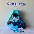 PIÑATA 40 CM MONSTER JAM NUMERO 4