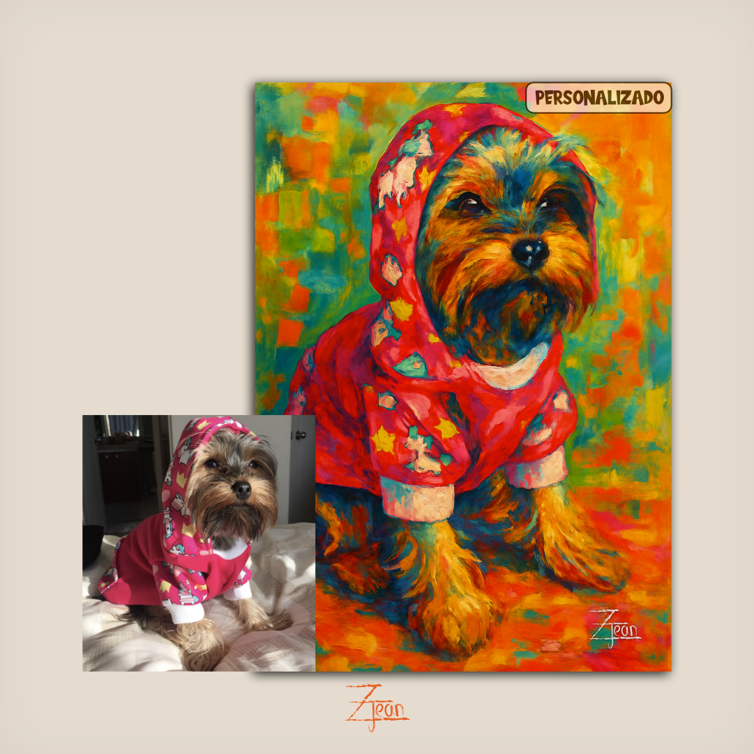 RETRATO REALISMO ABSTRACTO DIGITAL