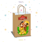 BOLSA SORPRESA 16 × 21 × 8 CM REY LEÓN